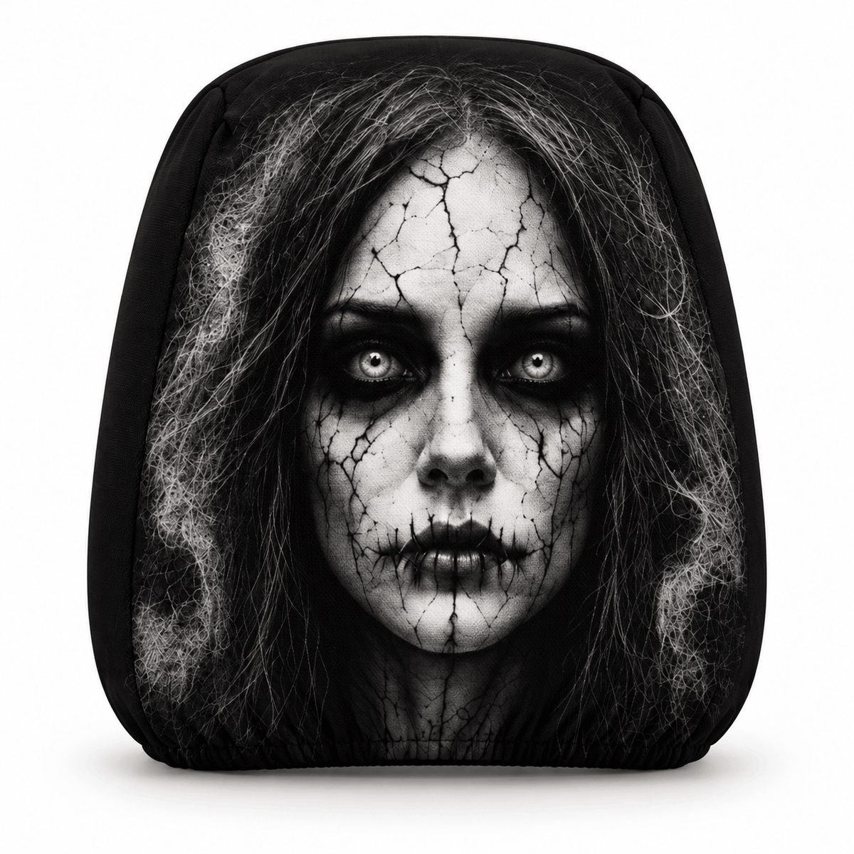 Auto-Kopfstützenbezug BlackAirsoft NIGHTMARE mit Horrorprint