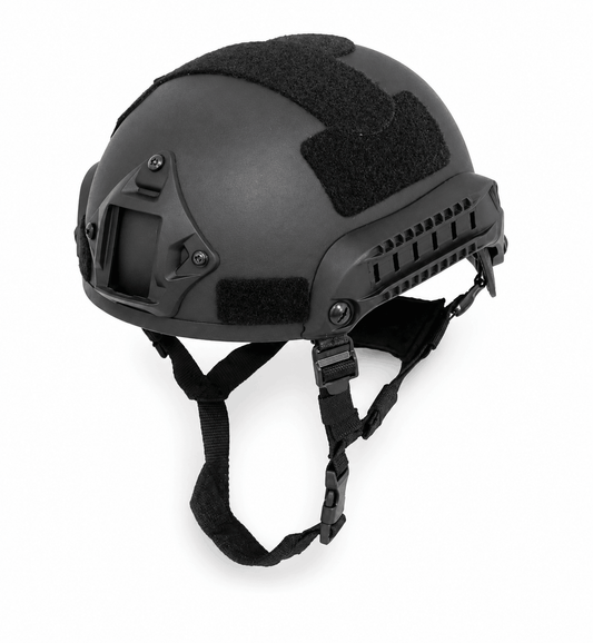 Airsoft MICH High-Cut sisak NVG rögzítővel és sínekkel