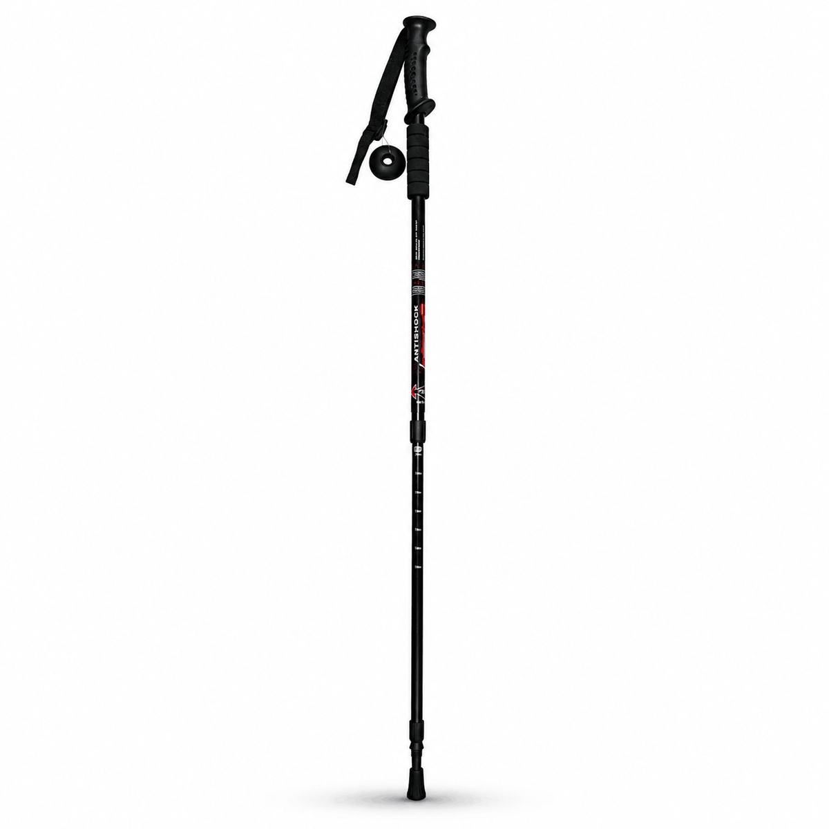 Bâton télescopique de randonnée Anti-Shock 63–135 cm