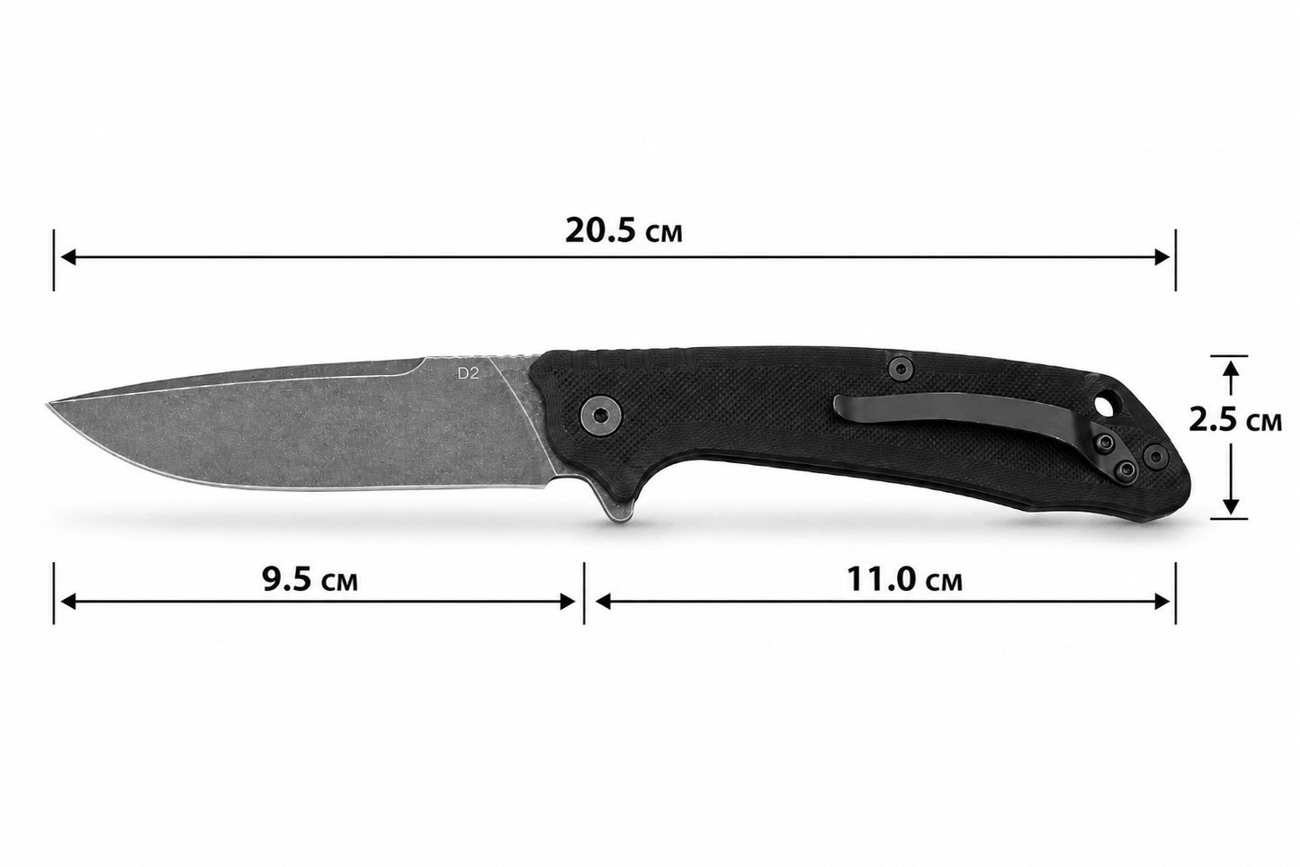 Klappmesser BlackAirsoft Darkness D2