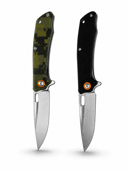 Cuțit pliant BlackAirsoft Ember Core D2 G10