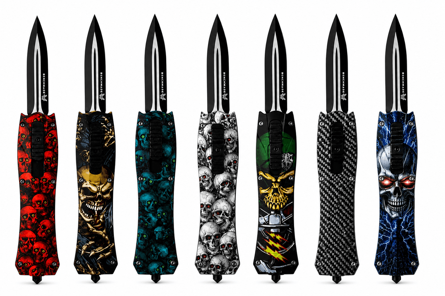 Black Airsoft Inferno OTF automata kés rugós pengével