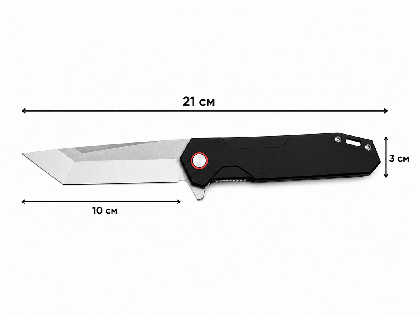Klappmesser BlackAirsoft Red Core D2