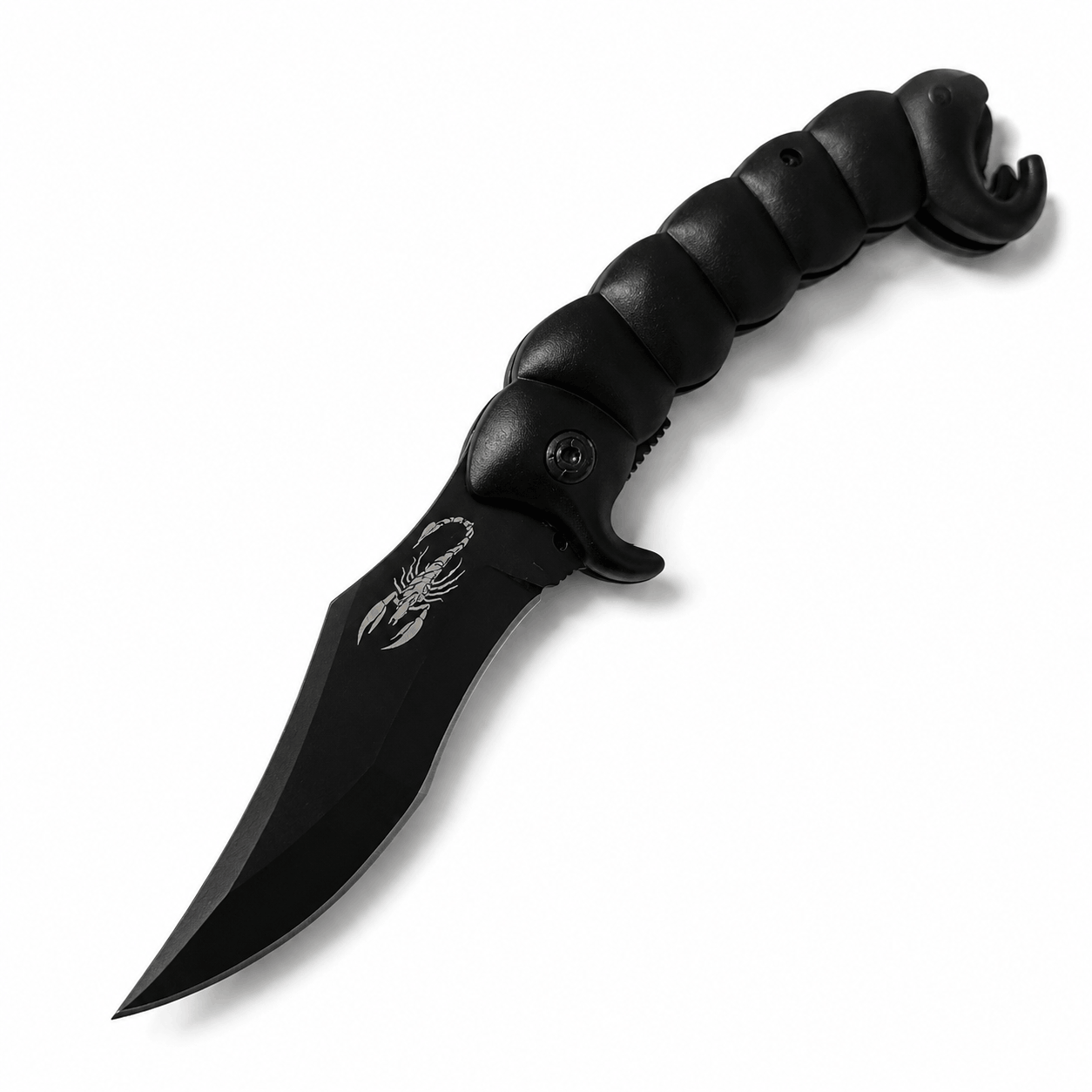 Black Airsoft Scorpion összecsukható kés