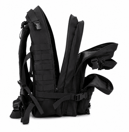Тактическа раница Black Airsoft Tactical Backpack 35L 600D