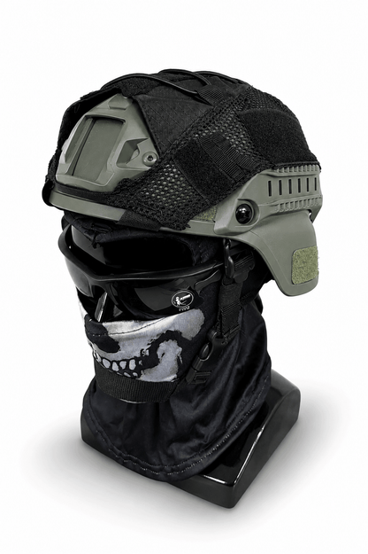 Taktička navlaka za kacigu BlackAirsoft s elastičnim uzicama i čičkom