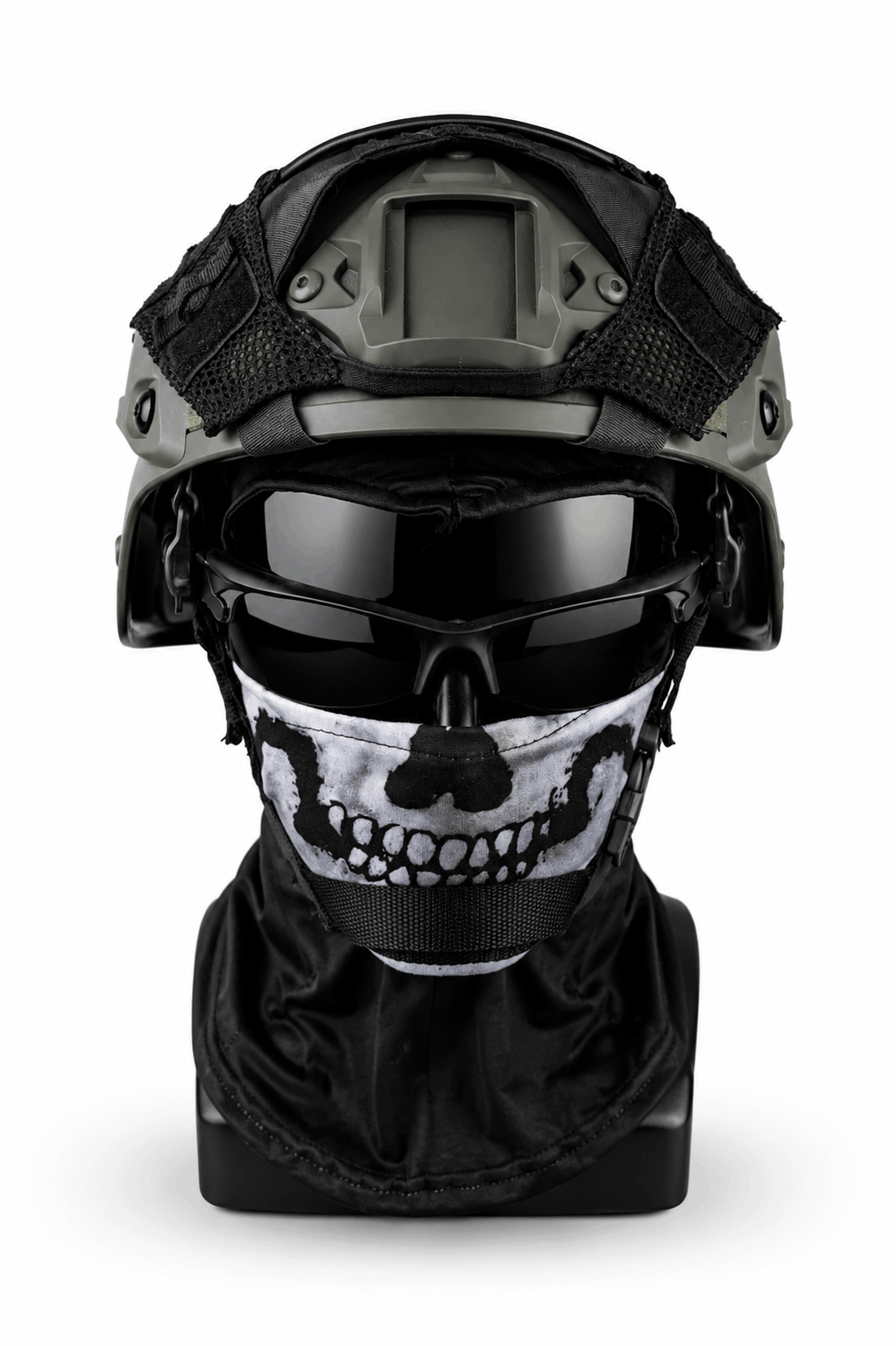 Taktička navlaka za kacigu BlackAirsoft s elastičnim uzicama i čičkom