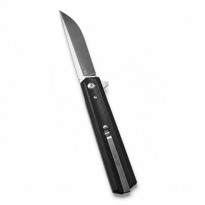 Cuțit pliant BlackAirsoft Vertex din oțel D2 și mâner G10