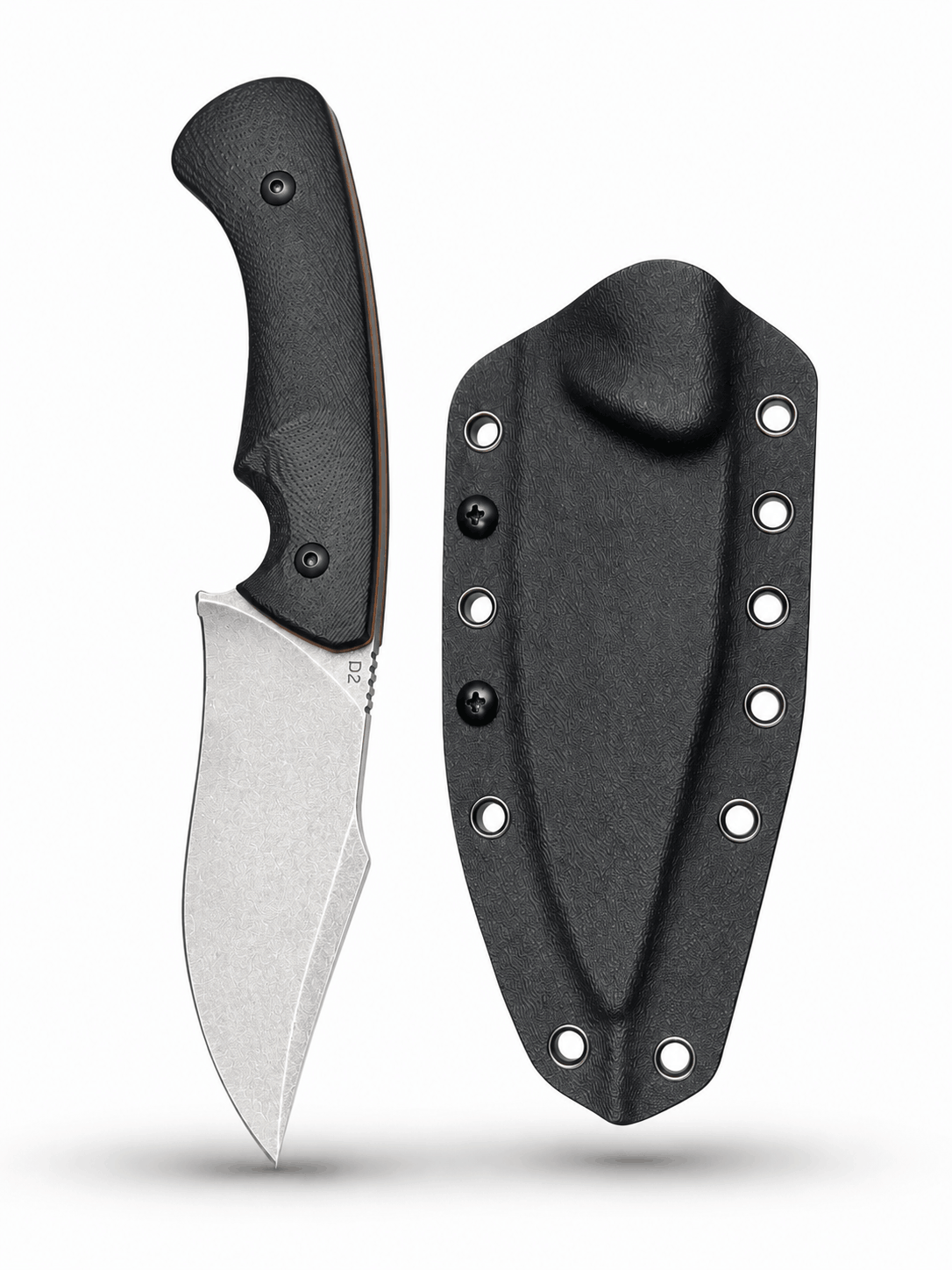 Тактически нож BlackAirsoft HUNTER D2 с KYDEX кания и G10 дръжка – 24 см