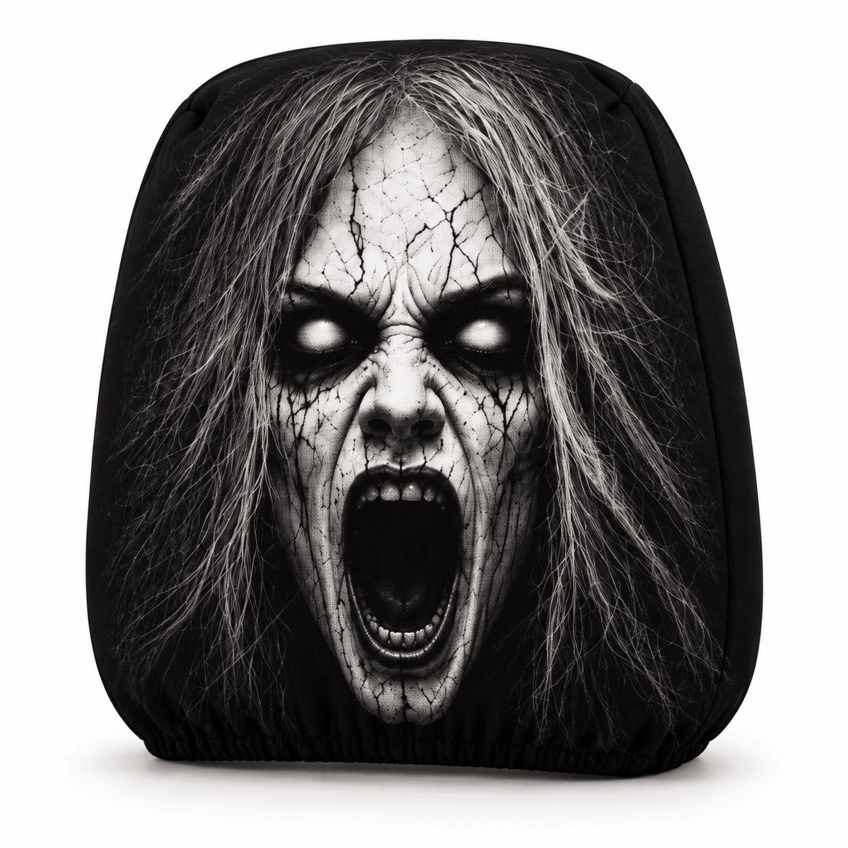 Auto-Kopfstützenbezug BlackAirsoft NIGHTMARE mit Horrorprint