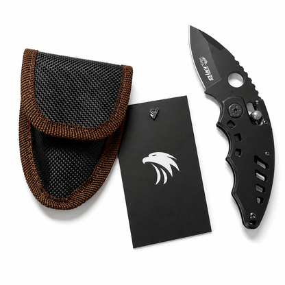 Мини сгъваем нож Black Airsoft KNIFES - EDC