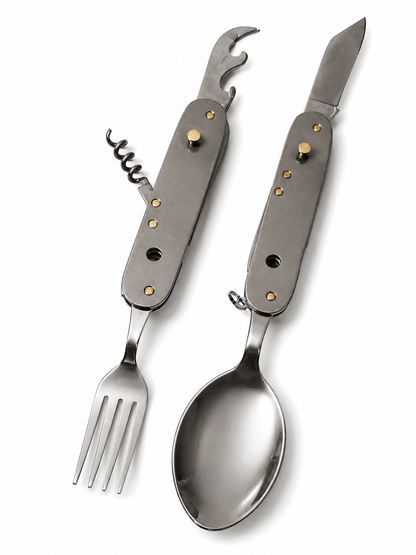 Мултифункционален къмпинг комплект BlackAirsoft NomadFork
