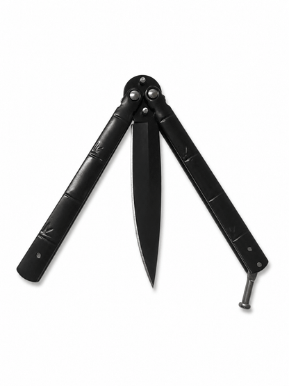 Cuțit pliabil fluture Black Airsoft Shadow