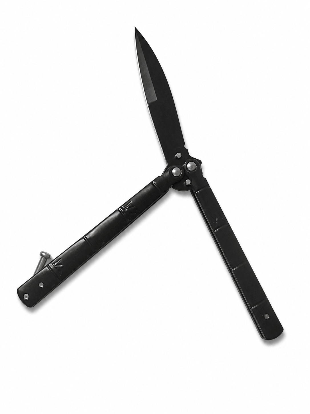 Cuțit pliabil fluture Black Airsoft Shadow