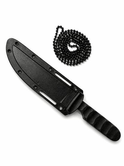 Нож за врат SPIKE с кания и верижка – компактен EDC