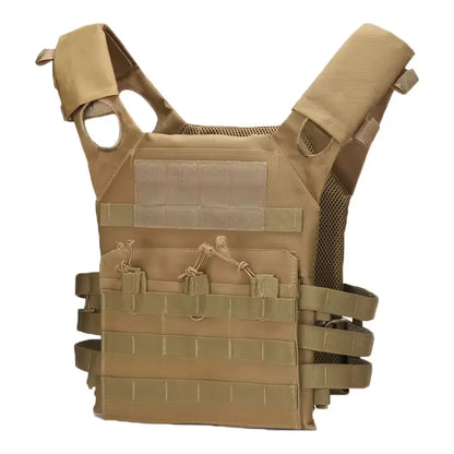 Тактическа жилетка Plate Carrier, система MOLLE, регулируема