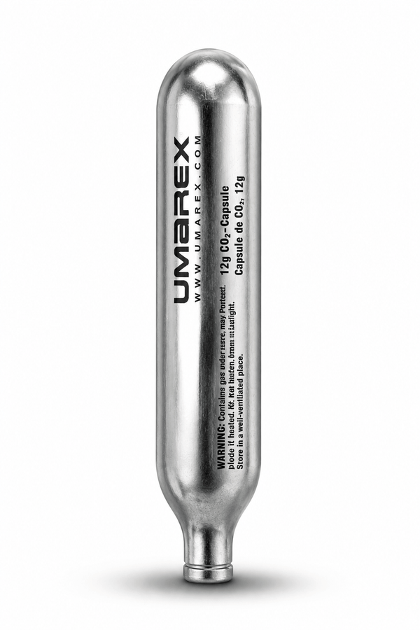 Capsulă Umarex CO₂ 12 g pentru Airsoft, pistoale și puști cu aer comprimat